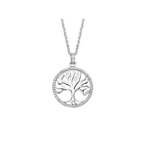 Colgante Lotus Silver árbol de la vida circonitas LP1779-1/1