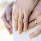 Alianza de boda 9 kilates oro amarillo de 3 milímetros - foto 4
