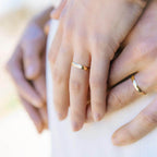 Alianza de boda oro amarillo de 18k pulido de 3 milímetros - foto 3