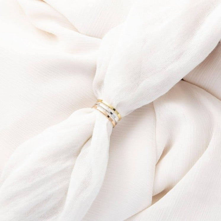 Alianza de boda plana con 1,65mm de ancho oro amarillo - foto 2